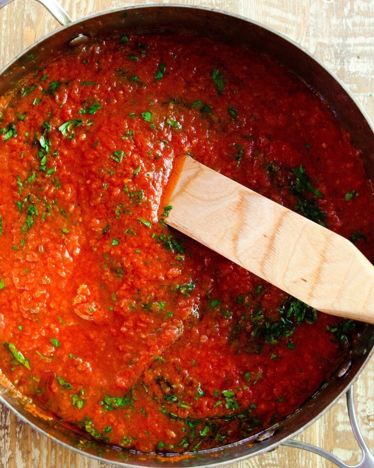 Basic Marinara Blue Jean Chef Meredith Laurence