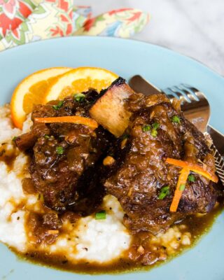 Orange Braised Beef Short Ribs