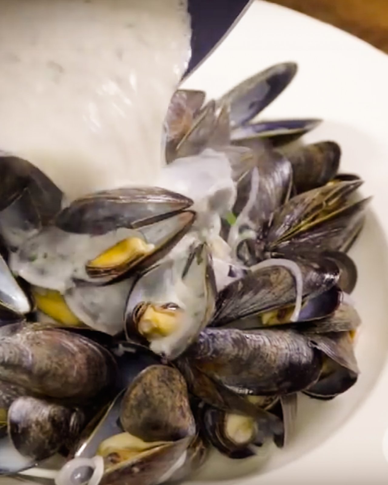 Mussels Moules Marinières Blue Jean Chef Meredith