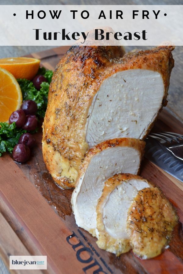 Air-Fried Turkey Breast with Maple Mustard Glaze | Blue Jean Chef ...