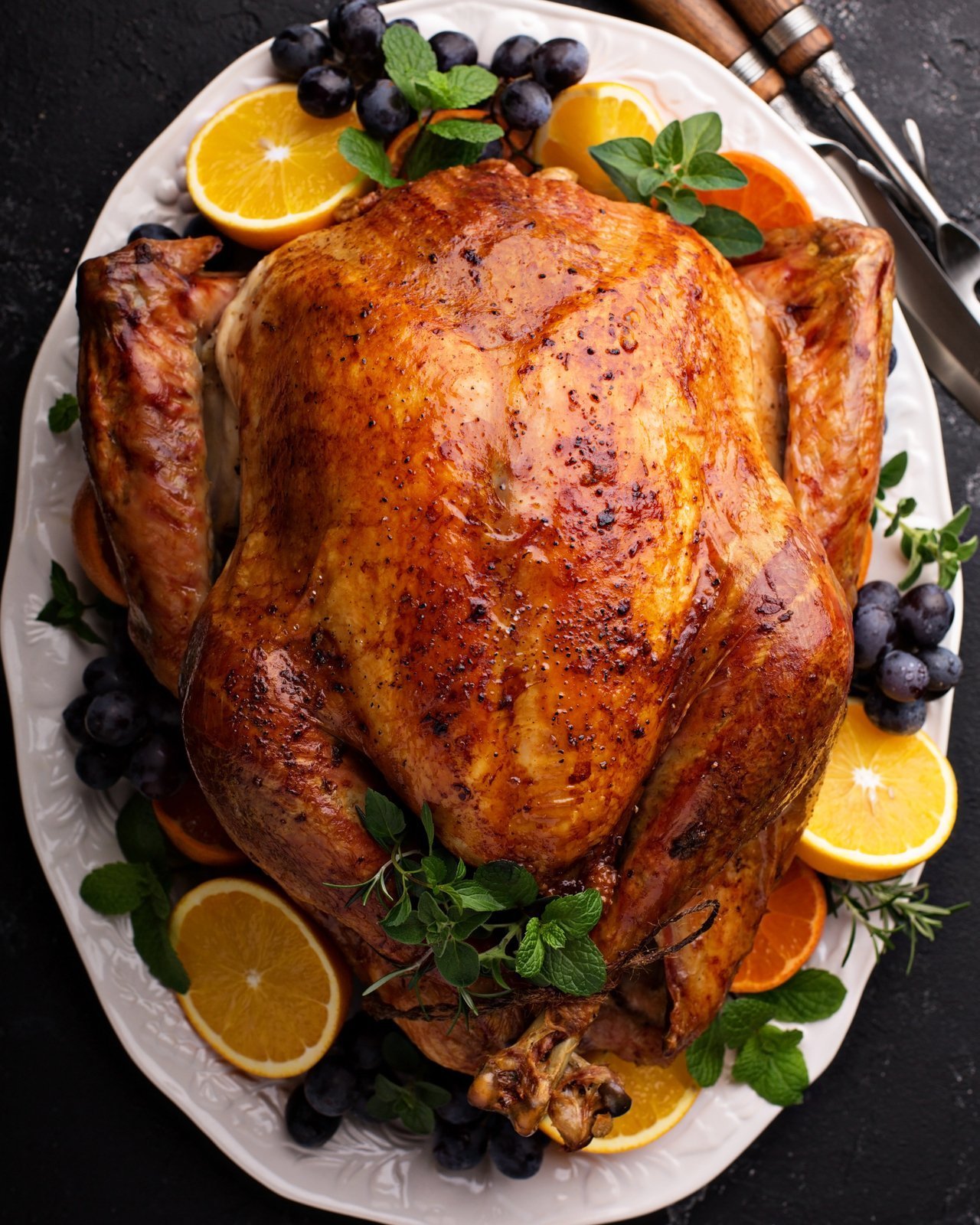 Brined Roast Turkey | Blue Jean Chef - Meredith Laurence