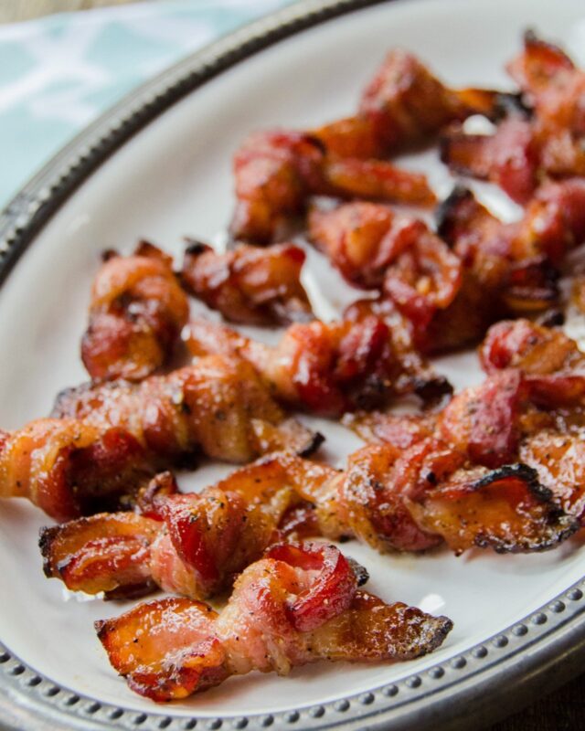 Peppered Maple Bacon Knots