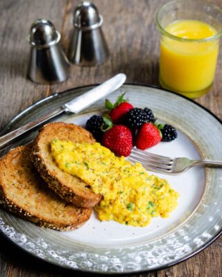 Scrambled Eggs with Herbs