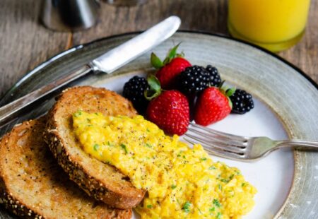 Scrambled Eggs with Herbs