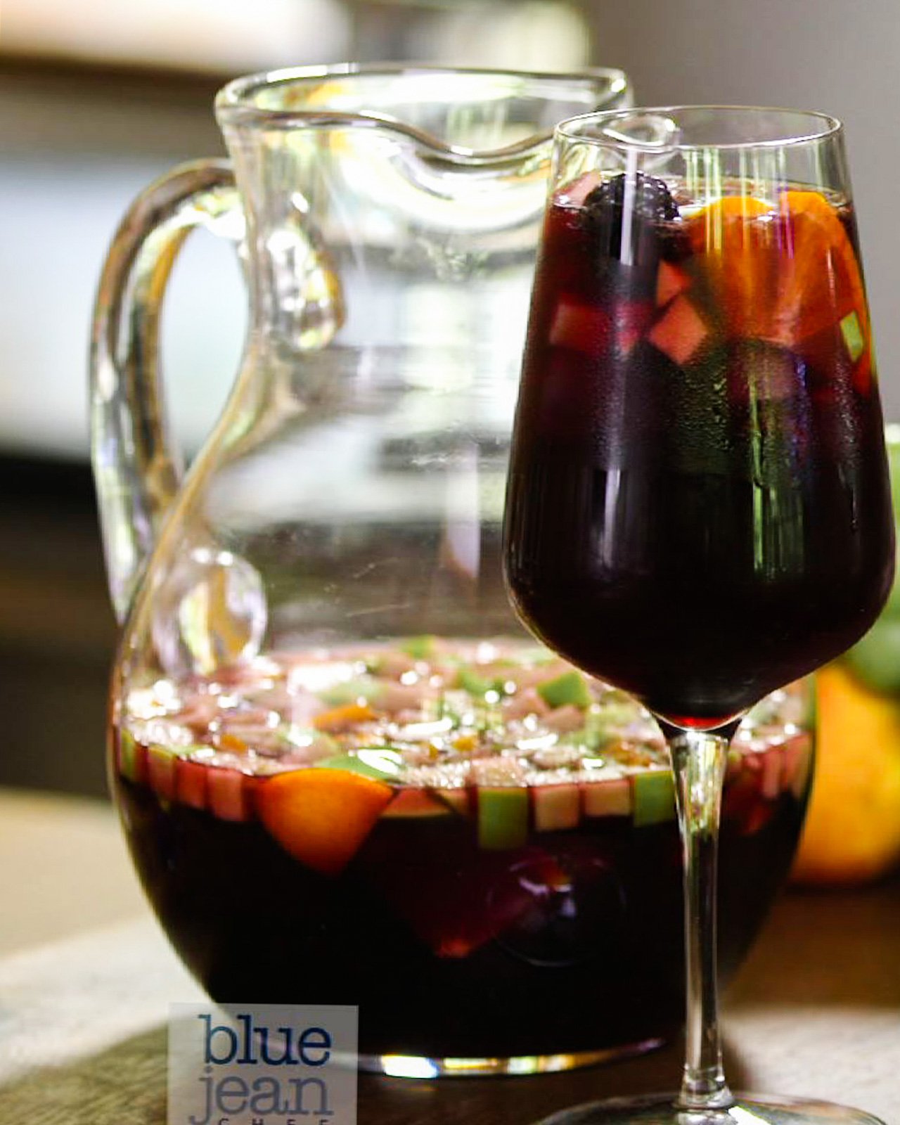 White Wine Sangria  Blue Jean Chef - Meredith Laurence