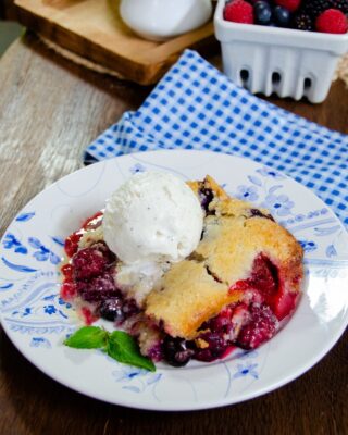 Mixed Berry Cobbler