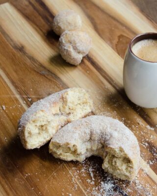 Air-Fried Apple Cider Doughnuts