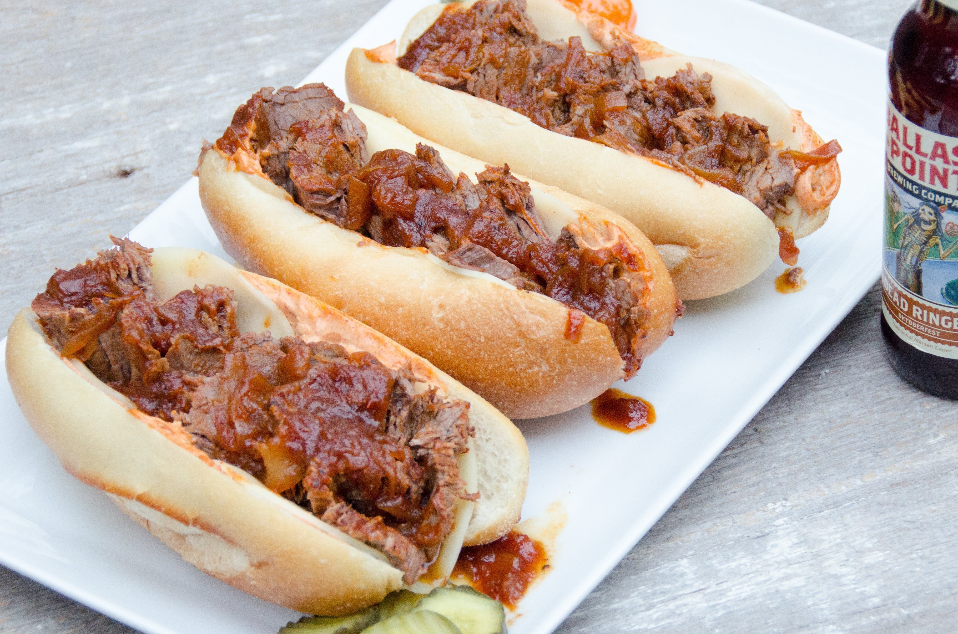 BBQ Brisket Sandwiches Blue Jean Chef Meredith Laurence