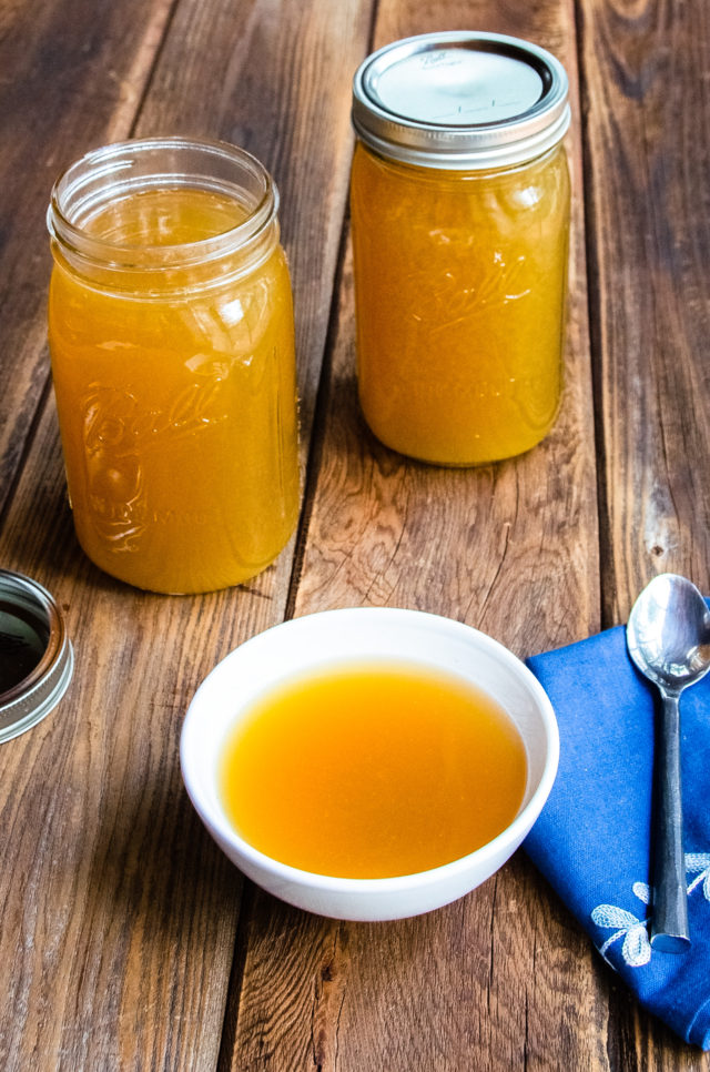 Chicken Bone Broth | Blue Jean Chef - Meredith Laurence