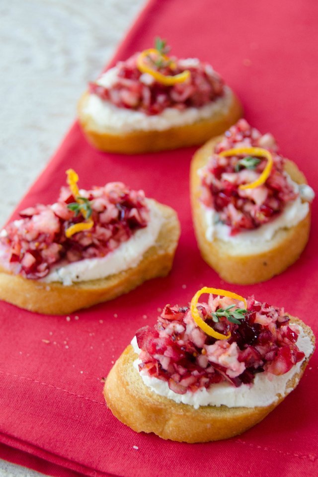 Cranberry Orange Crostini | Blue Jean Chef - Meredith Laurence