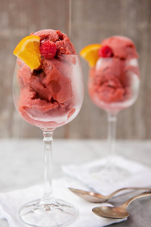 Sangria Sorbet Blue Jean Chef Meredith Laurence