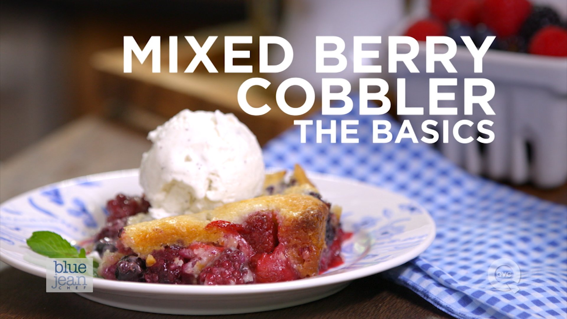 Mixed Berry Cobbler