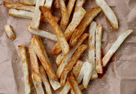 Homemade Air-Fried French Fries