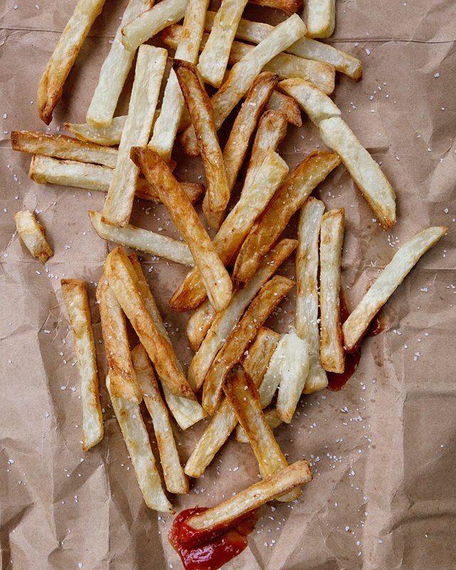 Homemade Air-Fried French Fries