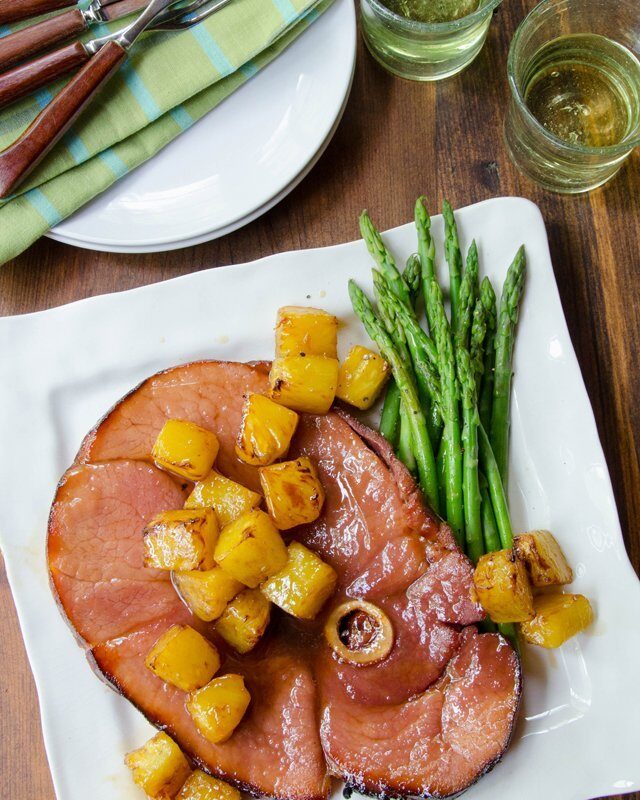 Ham Steak With Brown Sugar Glaze Blue Jean Chef Meredith Laurence,Combination Coffee And Espresso Maker