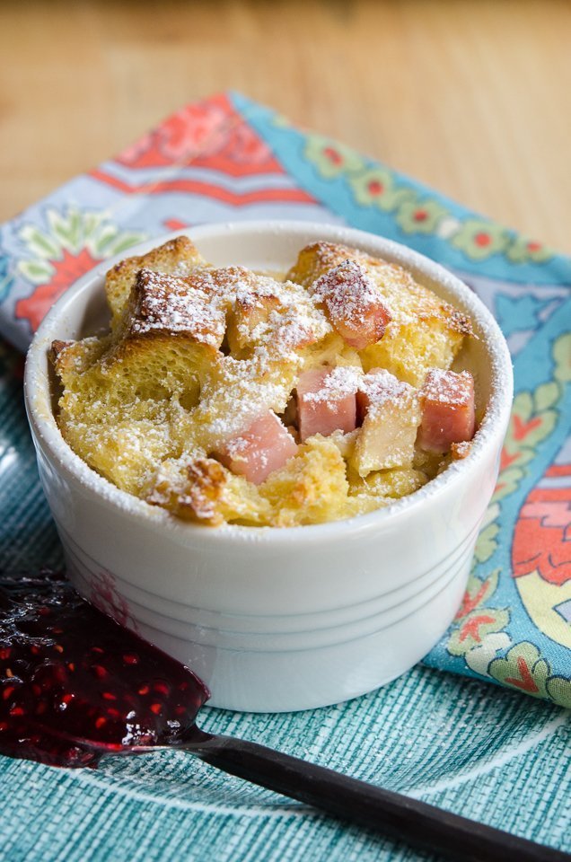 Monte Cristo Bread Pudding Blue Jean Chef Meredith Laurence