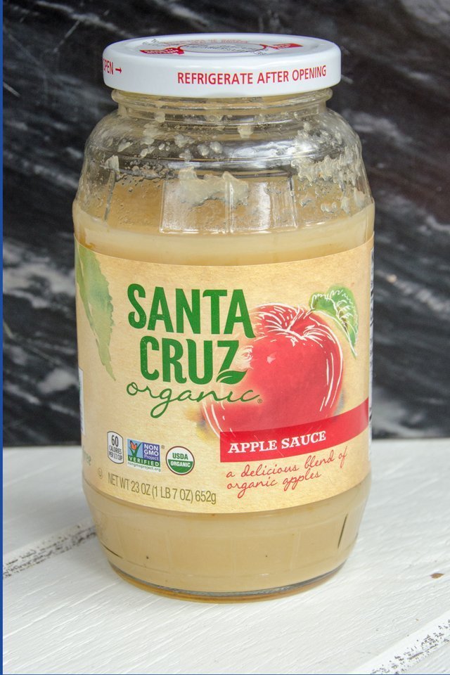 Santa Cruz organic Apple Sauce Jar 
