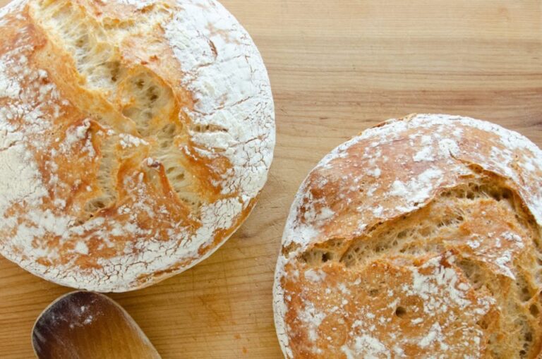 Whole Wheat No Knead Bread | Blue Jean Chef - Meredith Laurence