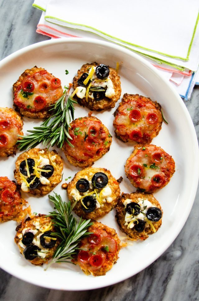 Cauliflower Pizza Bites Blue Jean Chef Meredith Laurence
