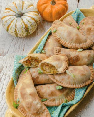 Pumpkin and Pork Empanadas