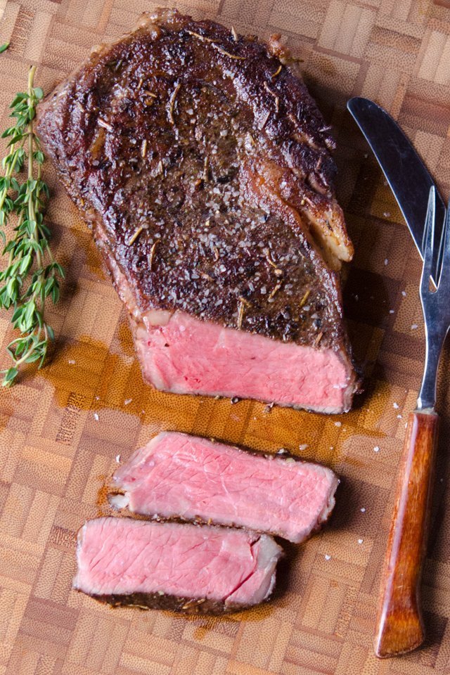 Sous Vide Rib Eye Steaks | Blue Jean Chef - Meredith Laurence