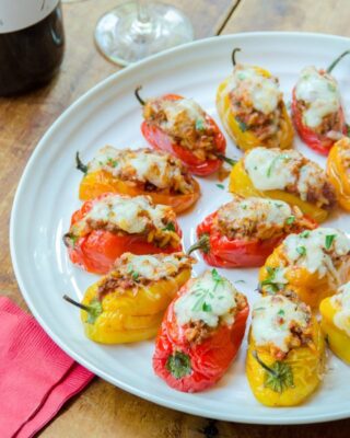 Stuffed Baby Sweet Peppers