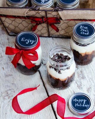 Tipsy Mint Chocolate Cake Cups