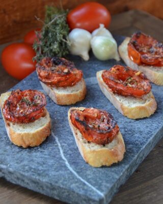 Thyme Garlic Tomatoes