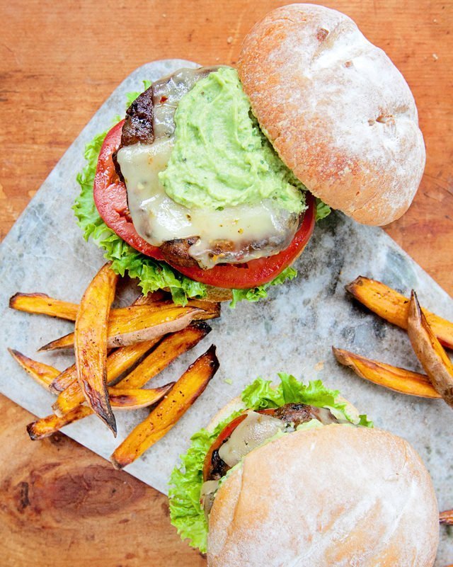 Air Fryer Turkey Burgers - Spend With Pennies