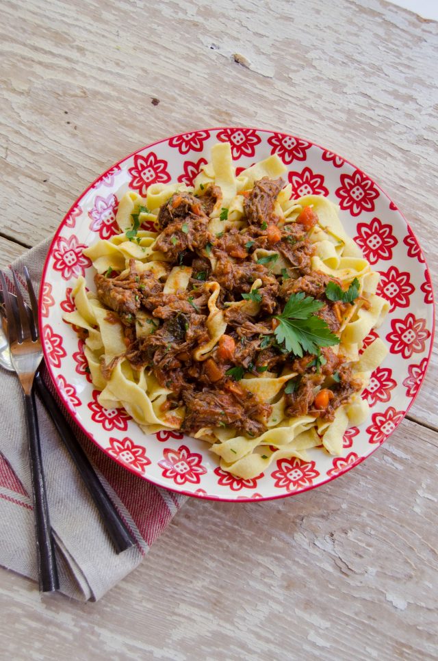 Short Rib Ragout with Egg Pasta | Blue Jean Chef - Meredith Laurence