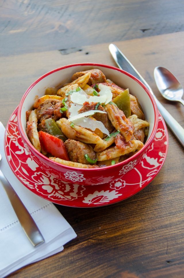Penne Pasta with Sausage | Blue Jean Chef - Meredith Laurence