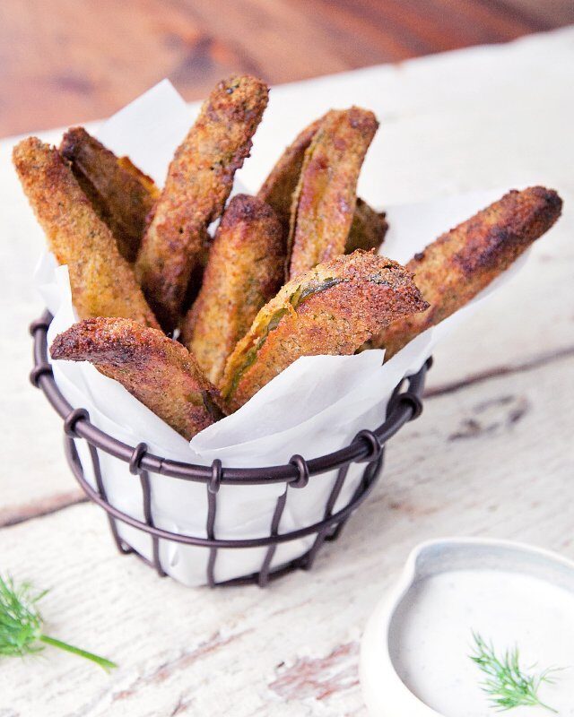 Dill Fried Pickles