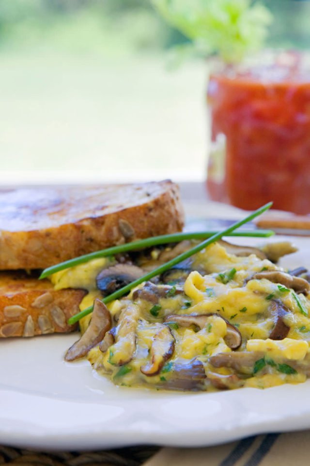 Scrambled Eggs with Herbs  Blue Jean Chef - Meredith Laurence