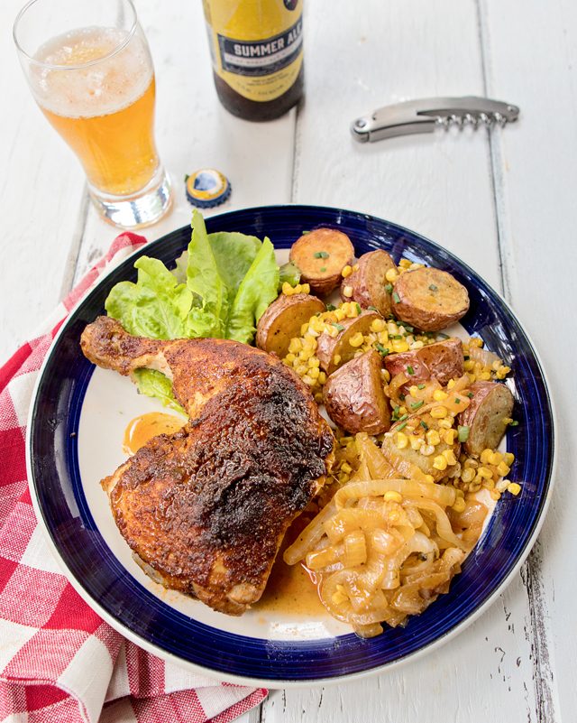 Summer Ale Chicken | Blue Jean Chef - Meredith Laurence