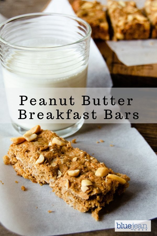 Peanut Butter Breakfast Bars Blue Jean Chef Meredith Laurence