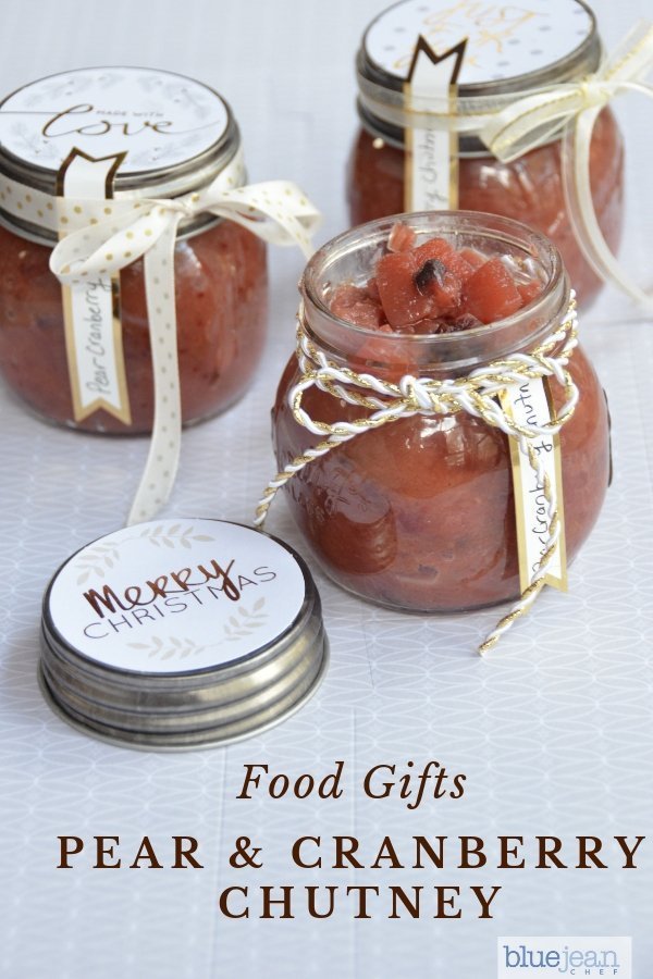 Pear Cranberry Chutney | Blue Jean Chef - Meredith Laurence