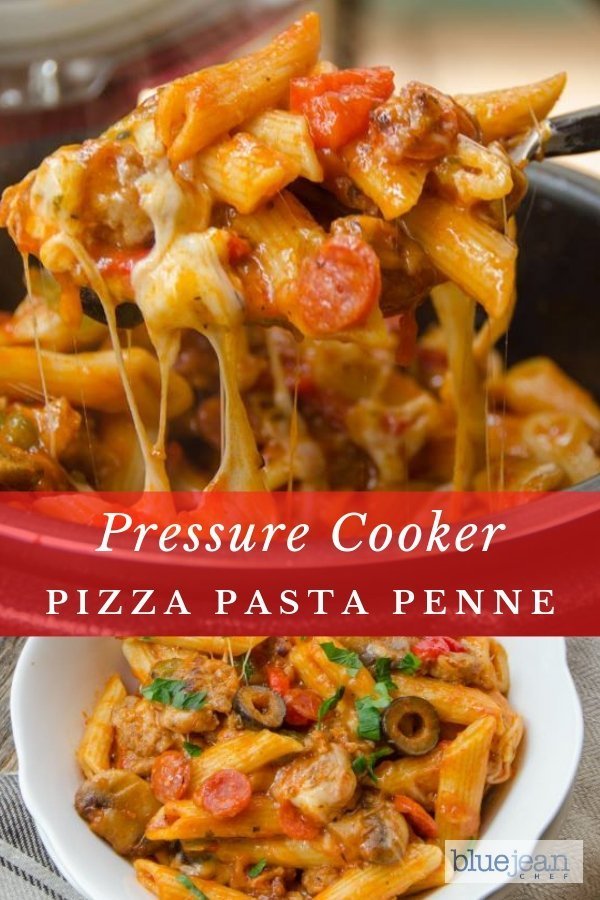 Pizza Pasta Penne  Blue Jean Chef - Meredith Laurence