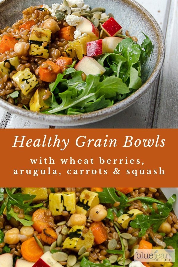 Wheat Berry Grain Bowl | Blue Jean Chef - Meredith Laurence