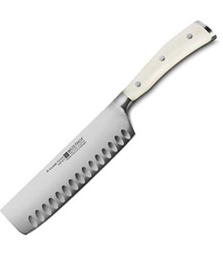 Classic Ikon Crème 7-inch Hollow Edge Nakiri Knife