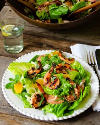 Grilled Shrimp and Citrus Salad
