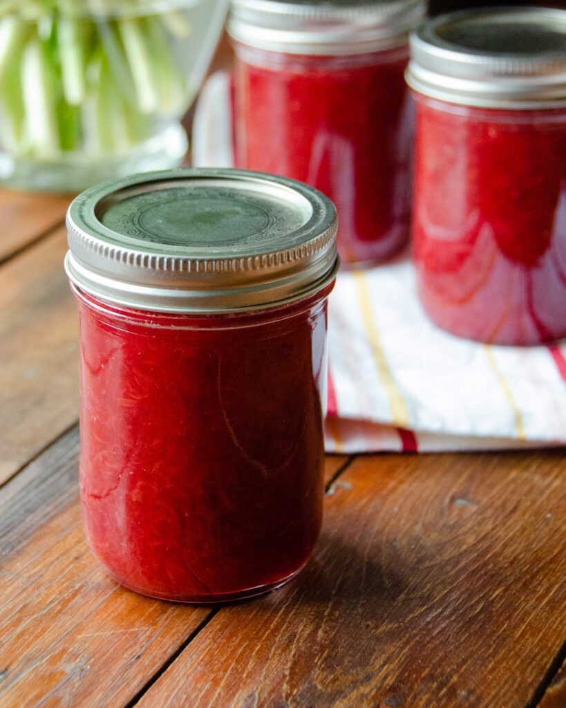 Strawberry Rhubarb Jam | Blue Jean Chef - Meredith Laurence