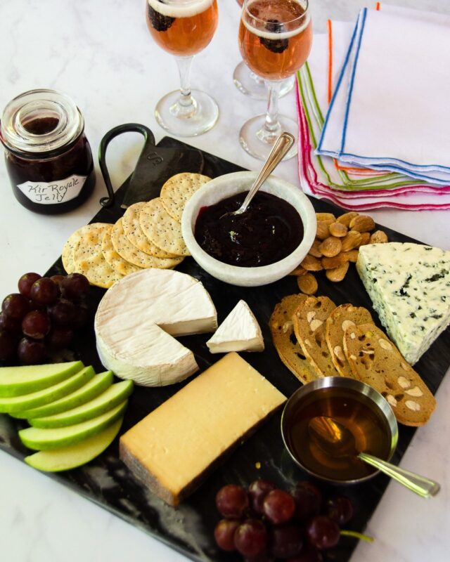 Kir Royale Blackberry Jelly Blue Jean Chef Meredith Laurence