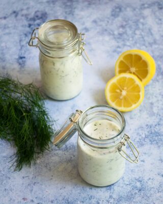 Lemon Dill Buttermilk Dressing