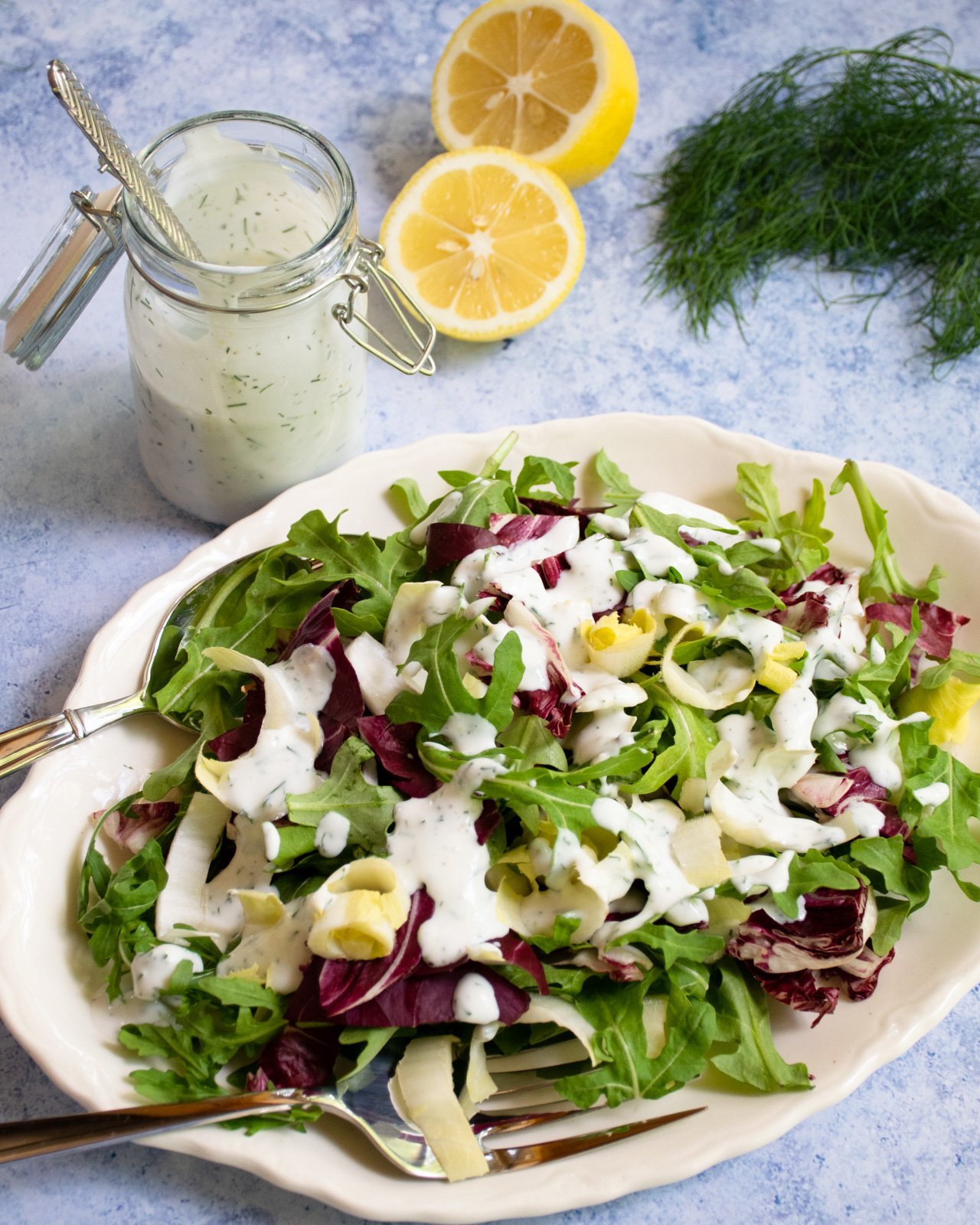 Lemon Dill Buttermilk Dressing | Blue Jean Chef - Meredith Laurence