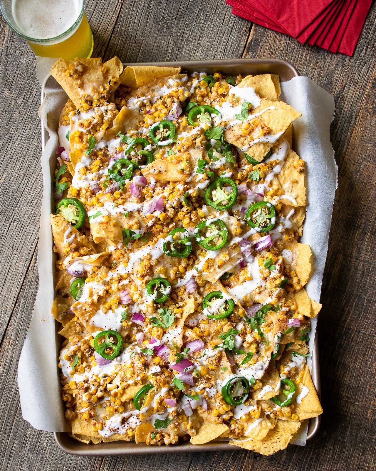 Mexican Street Corn Nachos | Blue Jean Chef - Meredith Laurence