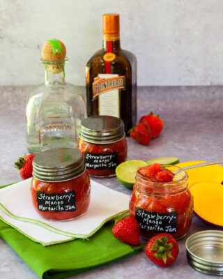 Strawberry Mango Margarita Jam