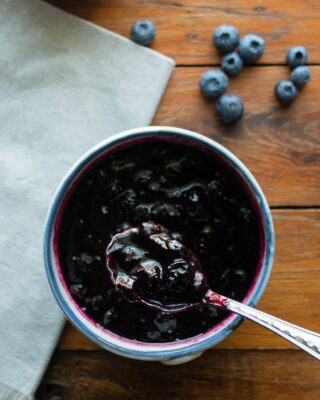 Blueberry Cinnamon Compote