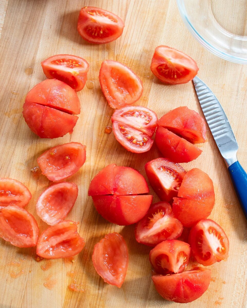 How to Make Tomato Concassé | Blue Jean Chef - Meredith Laurence