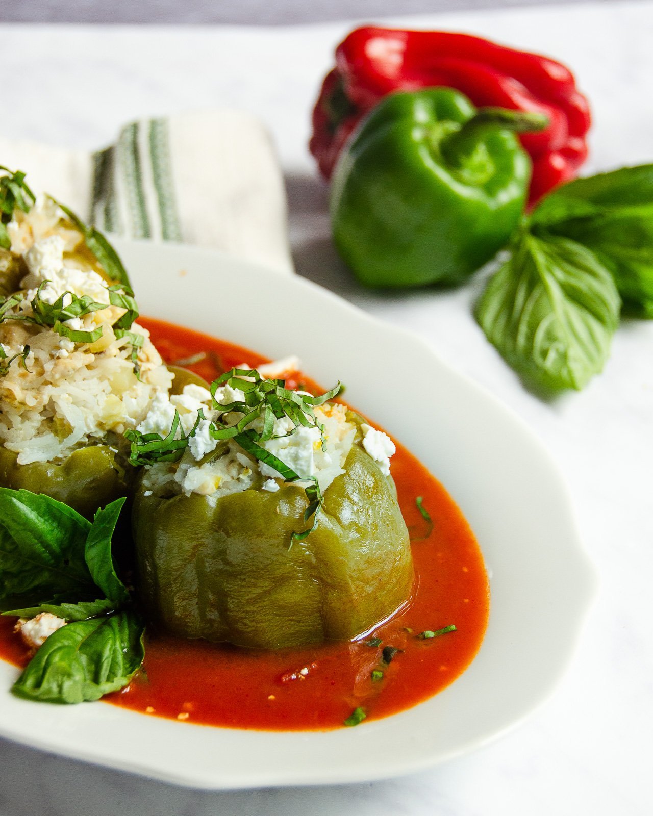 Turkey Stuffed Peppers | Blue Jean Chef - Meredith Laurence