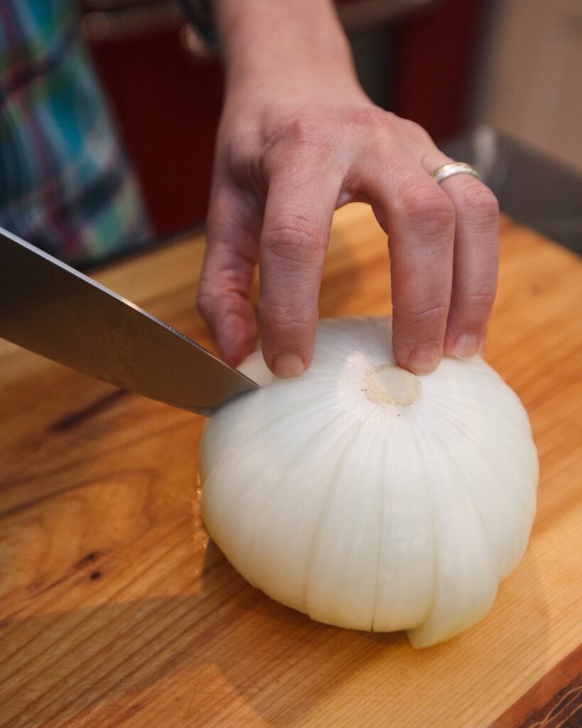 Original Breader Bowl with Onion Blossom Maker